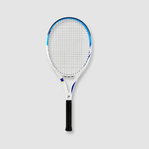 Planine Blue Carbon Fiber Tennis Racket | Lightweight, Stable Control & Shock Absorption